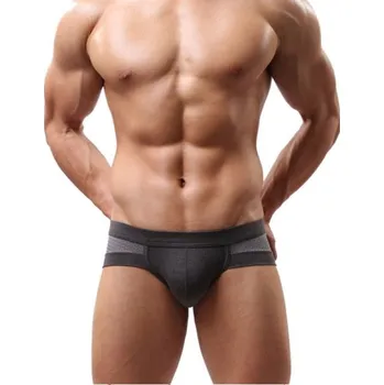 Pánské slipy Tom šedá S