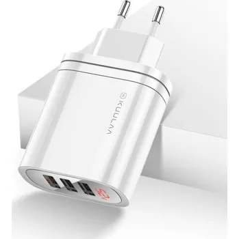 USB síťový adaptér Quick Charge K702 bílá