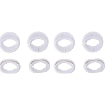 Příslušenství pro sluchátka Silikonová krytka na sluchátka Samsung Galaxy Buds Live 8 ks bílá