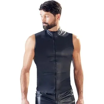 Pánské tílko Pánské tílko z umělé kůže T1992 L