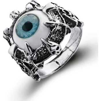 Prsten Prstýnek s okem D2454 modrá 8