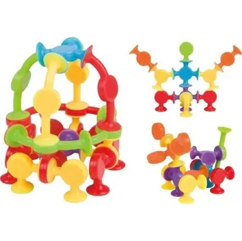 ostatní stavebnice Přísavková stavebnice 72 ks