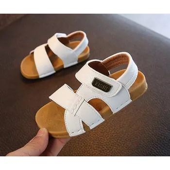 Dívčí obuv Dětské prošívané sandály bílá 26