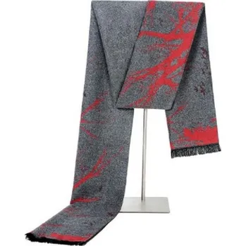 Šála Luxusní pánská šála v zajímavém provedení J1375 šedá