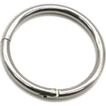 Piercing Piercing do nosu 1,2 x 6 mm stříbrná