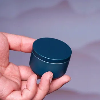 Dóza na potraviny Krabička na čaj modrá