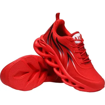 Pánské tenisky Pánské běžecké boty červené Protiskluzová podrážka Pánské tenisky na sport Prodyšné Měkké Tlumení nárazů červená 46
