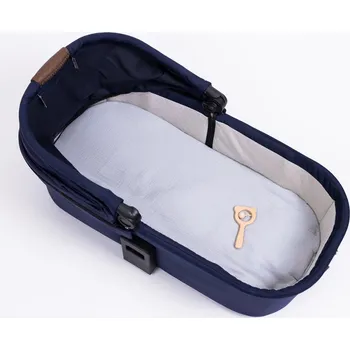 Tulimese Podložka do korbičky mušelínová šedá