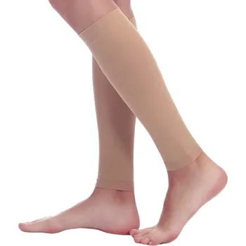 Dámské ponožky Dámské kompresní punčochy bez špiček Kompresní nadkolenky Kompresní punčochy proti křečovým žilám V312 béžova S