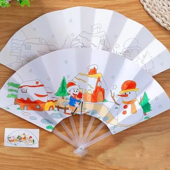 Dětský vějíř k vybarvení 8