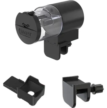 Automatické krmítko do akvária 100 ml Interval 12 h nebo 24 h Nastavitelné dávkování Snadná instalace Akvarijní krmítko Pro ryby a želvy