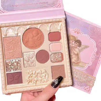 Oční stíny Paletka třpytivých očních stínů 10 barev Třpytivé oční stíny Matné oční stíny Ultra pigmentované stíny