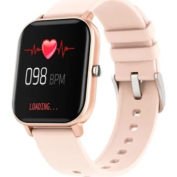 Chytré hodinky Chytré hodinky světle růžová