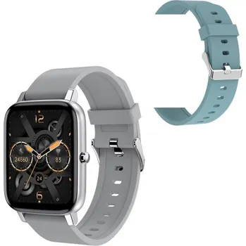 Chytré hodinky Chytré hodinky s vyměnitelným páskem šedá