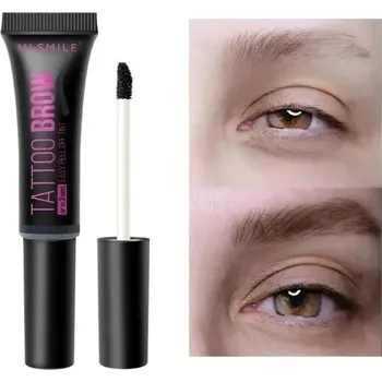 Přípravek na oči Semi-permanentní barva na obočí Voděodolný gel na obočí s efektem tetování obočí Slupovací dlouhotrvající krém na zvýraznění obočí hnědá