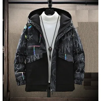 Pánská větrovka Pánská podzimní bunda F1274 černá XL