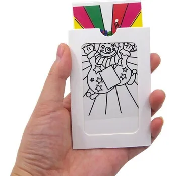 Pokerová karta Magické karty s klaunem