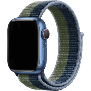 Nylonový barevný řemínek pro Apple Watch 42 mm / 44 mm / 45 mm 3