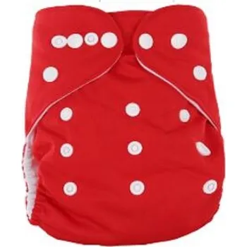 Metráž na dětské pleny červená