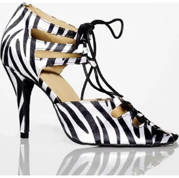 Dámské lodičky Taneční obuv se vzorem zebry 43