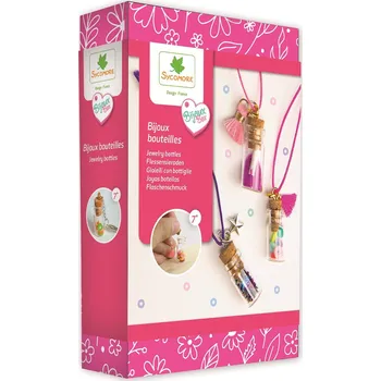 Výtvarná sada Výroba šperků - mini šperky z lahviček