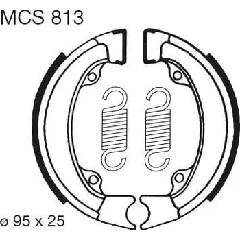 Motodíl Brzdové čelisti LUCAS MCS 813 MCS 813