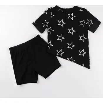 Chlapecké tričko a kraťasy L1637 stříbrná 4