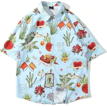 Pánská košile Pánská košile s krátkým rukávem F656 M 3