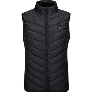 Pánská vesta Pánská vyhřívaná zimní vesta T1165 černá 3XL