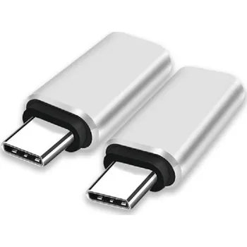 Datové redukce Redukce USB-C na Apple iPhone lightning 2 ks stříbrná