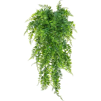 umělá květina Umělá visící rostlina 90 cm Zelená popínavá dekorace s realistickými listy na zeď balkón do bytu interiéru i exteriéru bez údržby