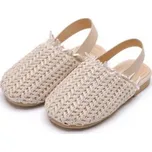 Dívčí domácí pantofle béžova 22