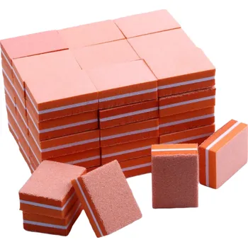 Brusný blok na nehty 100/180 50 ks oranžová