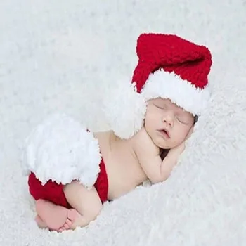 Kojenecká souprava Dětský pletený set na focení 7