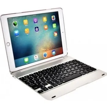 Klávesnice pro tablet Klávesnice s ochranou schránkou pro iPad šedá