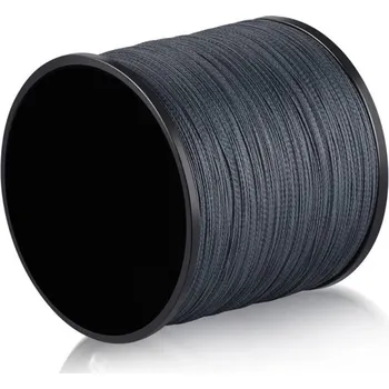 Splétaná rybářská šňůra pro mořský rybolov 300 m 0,32 mm 20 kg Pevná odolná pletená šňůra na mořské i sladkovodní rybaření Rybářská šňůra s vysokou nosností černá