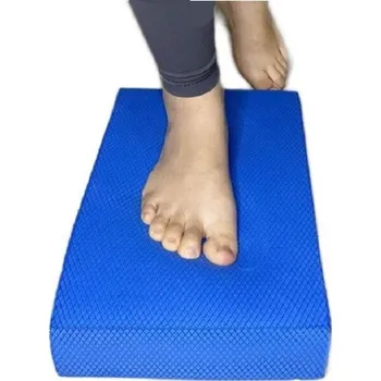 Pěnová balanční podložka na cvičení 31 x 20 x 6 cm modrá