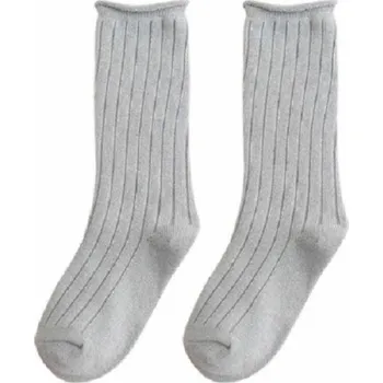 Dívčí barevné ponožky šedá 0-3 roky