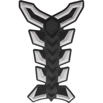 Zabezpečení motocyklu Samolepka na motorku - rybí kostra šedá