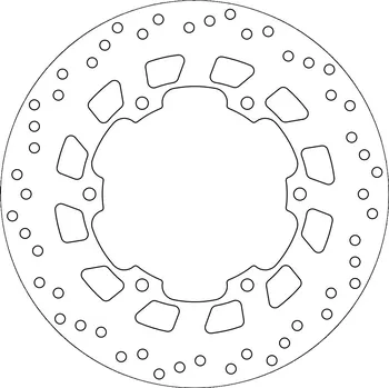 Brzda pro motocykl brzdový kotouč, NEWFREN DF4114A