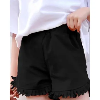 Dívčí kraťasy Dívčí kraťasy N666 černá 4