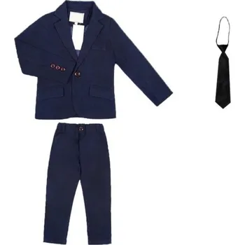 Chlapecký oblek B1346 tmavě modrá 8