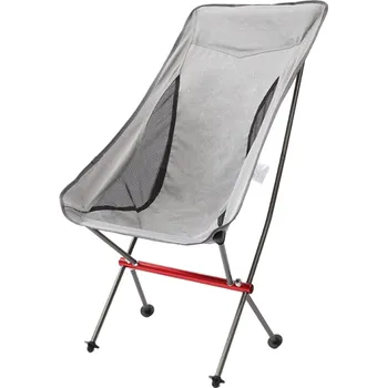 Turistické skládací křeslo šedá