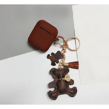 Příslušenství pro sluchátka Obal na pouzdro Apple Airpods K2126 vínová 1