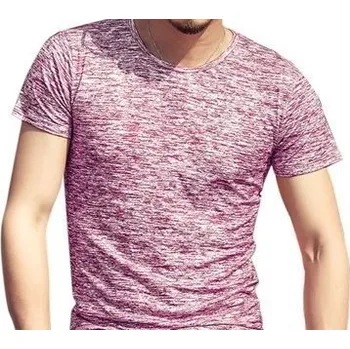 Pánské tričko Pánské moderní tričko J2942 růžová XL