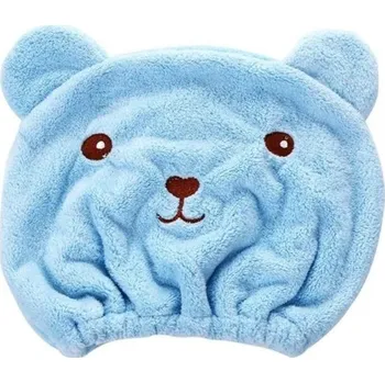 Ručník Ručník na vlasy z mikrovlákna modrá