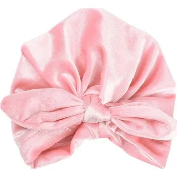 Čepice Dětský čepice s mašlí A1 růžová