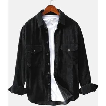 Pánská košile Pánská košile F462 černá S