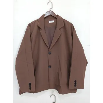 Pánské sako A2621 tmavě hnědá L
