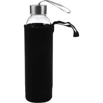 Lahev na čaj s filtrem černá
